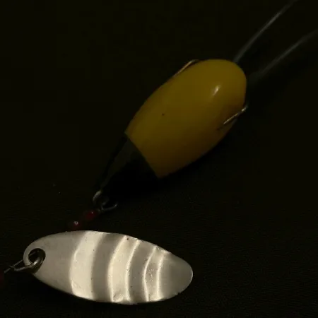 Burke-Flex Spinner, 3.5g Níquel Amarillo/Negro, Cucharilla #23540