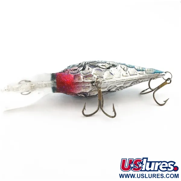 Renosky Deep Dive Honeycomb Rattl shad, 12g plata/azul, señuelo de profundidad #23542