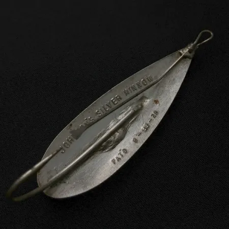 Johnson Silver Minnow Antihierba, 12g (2/5 oz) Níquel, Cuchara #23553