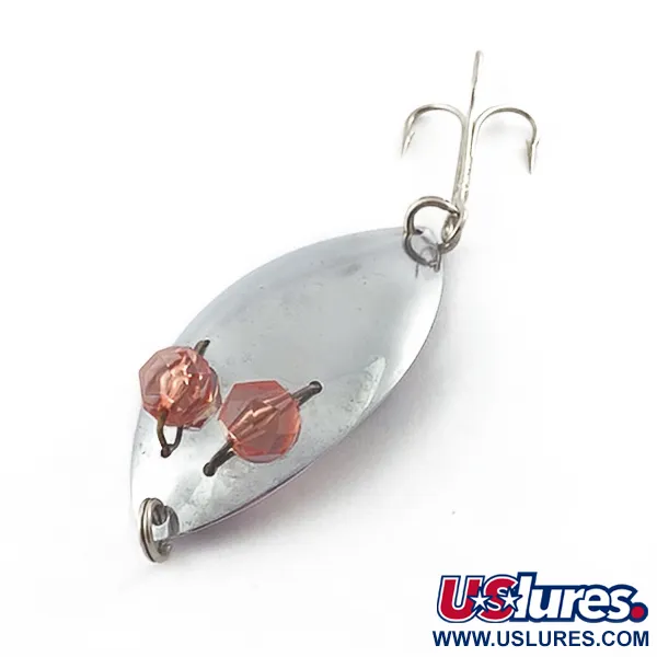 Herter's Glass Eye Spoon, 11g níquel/ojos rojos, Cucharilla #23555