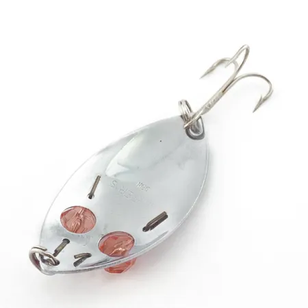 Herter's Glass Eye Spoon, 11g níquel/ojos rojos, Cucharilla #23555