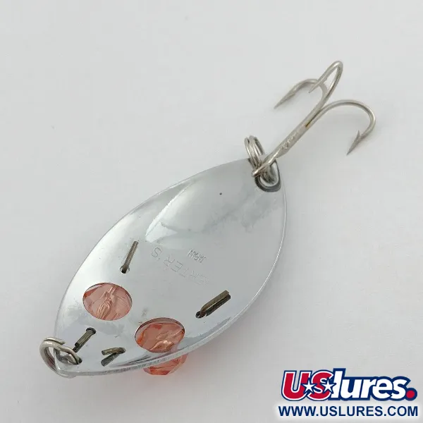 Herter's Glass Eye Spoon, 11g níquel/ojos rojos, Cucharilla #23555