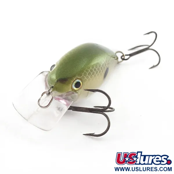 Strike King KVD 1.5, Olive Sexy Shad 12g, Crankbait Square Bill Silencioso #23556