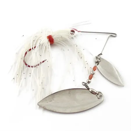 Strike King Red Eyed, 21g Blanco y Plata, Spinnerbait #23566