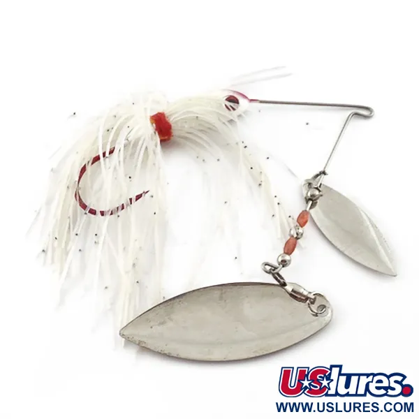 Strike King Red Eyed, 21g Blanco y Plata, Spinnerbait #23566