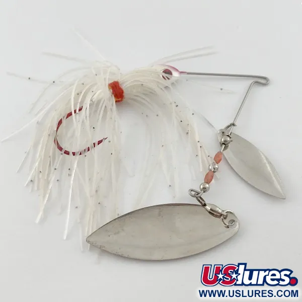 Strike King Red Eyed, 21g Blanco y Plata, Spinnerbait #23566