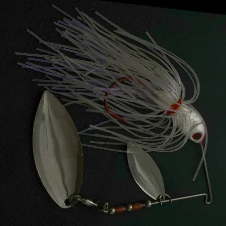 Strike King Red Eyed, 21g Blanco y Plata, Spinnerbait #23566