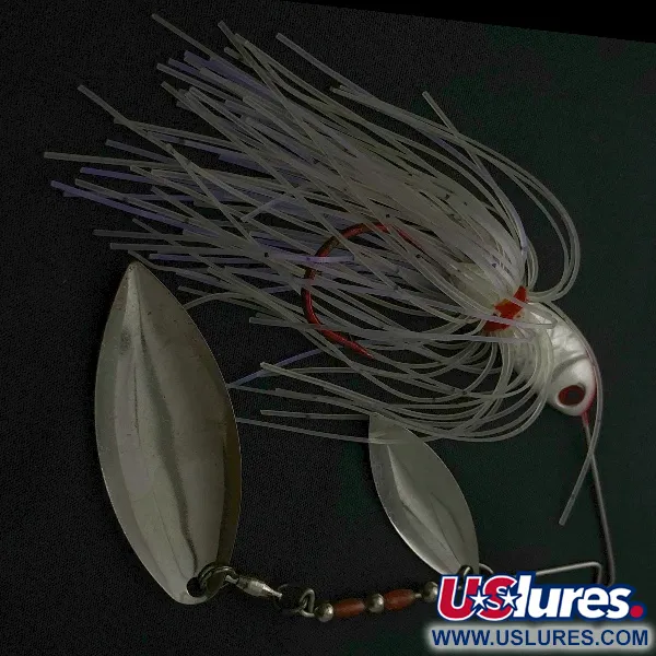 Strike King Red Eyed, 21g Blanco y Plata, Spinnerbait #23566