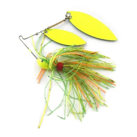 Spinnerbait con doble hoja de sauce, 25g Fire Tiger, Señuelo #23567