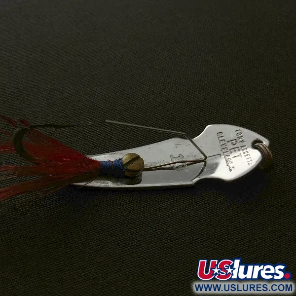 Tony Accetta Pet Spoon 13, 7g Níquel, Cucharilla #23571