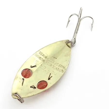 Herter's Glass Eye Spoon, 21g níquel/ojos rojos, Cucharilla #23575