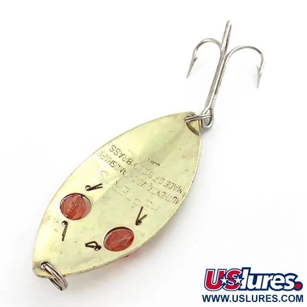 Herter's Glass Eye Spoon, 21g níquel/ojos rojos, Cucharilla #23575