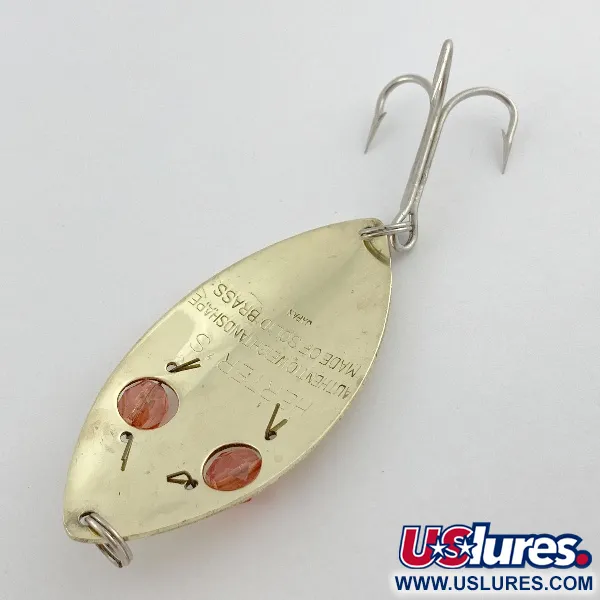 Herter's Glass Eye Spoon, 21g níquel/ojos rojos, Cucharilla #23575