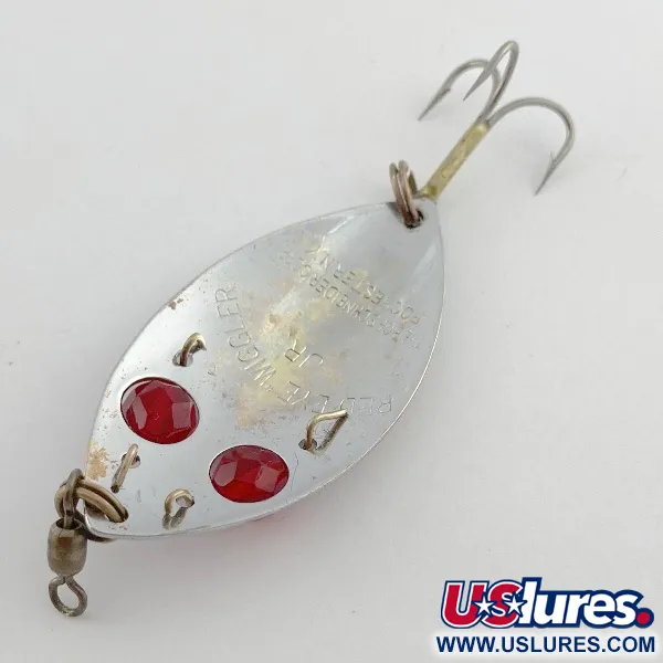 Hofschneider Red eye Junior, níquel/ojos rojos, 13g, cucharilla #23576