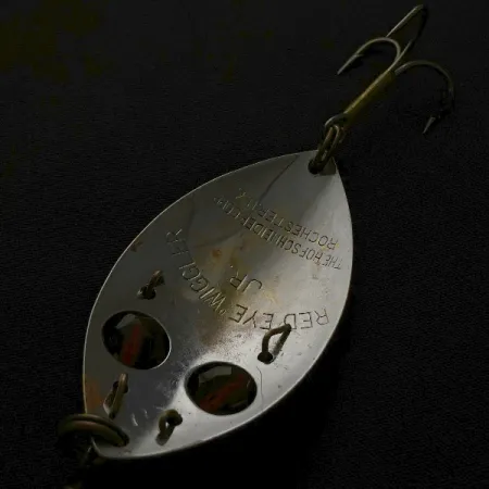 Hofschneider Red eye Junior, níquel/ojos rojos, 13g, cucharilla #23576