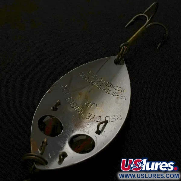 Hofschneider Red eye Junior, níquel/ojos rojos, 13g, cucharilla #23576