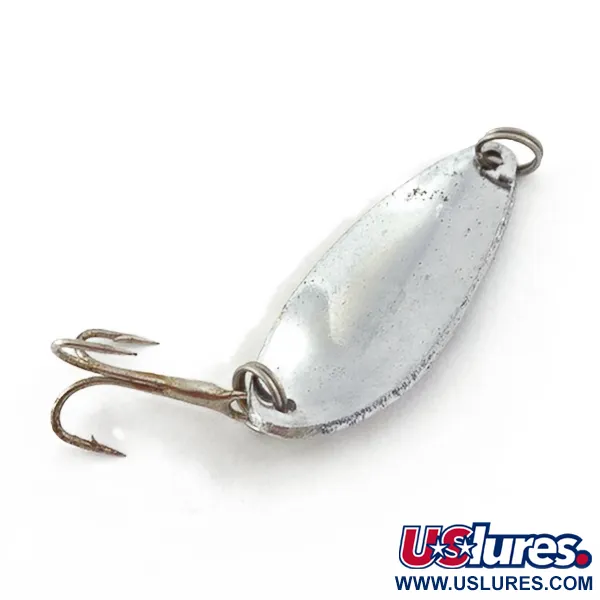 Glen L Evans Shag Spoon, 1/4 oz níquel/verde, Cucharilla #23578