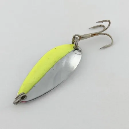 Glen L Evans Shag Spoon, 1/4 oz níquel/verde, Cucharilla #23578