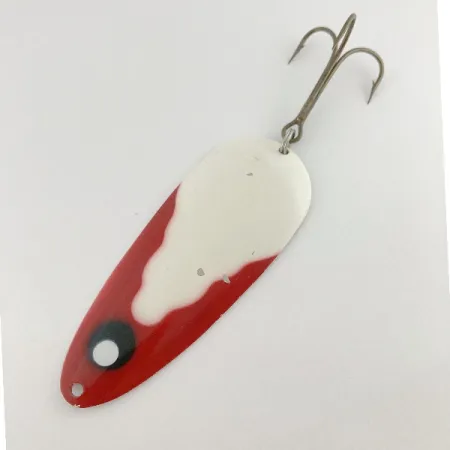 Lindy Gator, 45g rojo/blanco/níquel, Cucharilla #23583