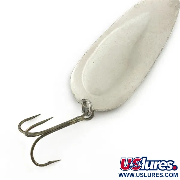 Lindy Gator, 45g, Níquel/Negro, Cucharilla de Pesca #23585