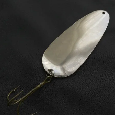 Lindy Gator, 45g, Níquel/Negro, Cucharilla de Pesca #23585