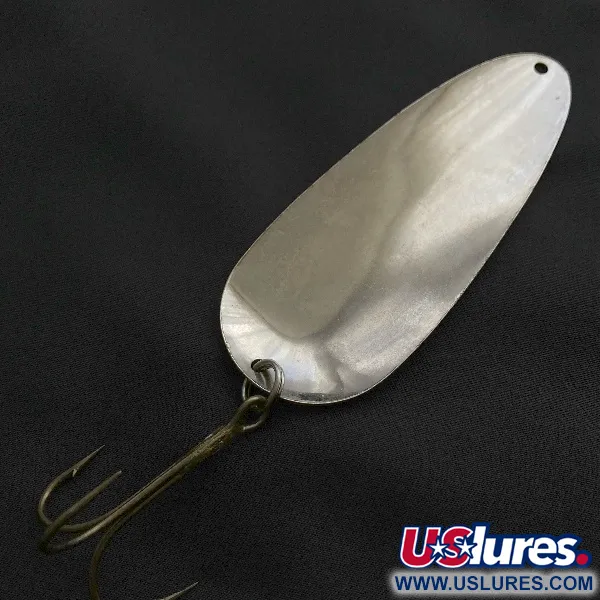 Lindy Gator, 45g, Níquel/Negro, Cucharilla de Pesca #23585