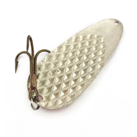 Lindy Gator, 55g, rojo/blanco/níquel, Cuchara de pesca #23586