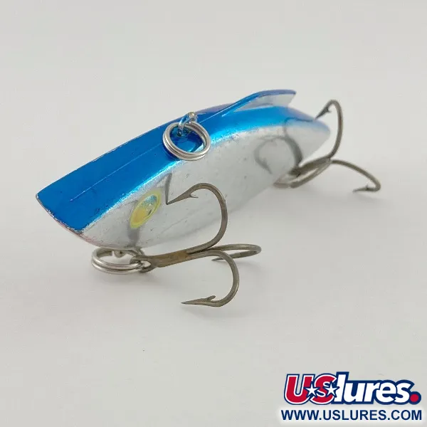 Bill Lewis Rat-L-Trap, 1/2 oz (14 g) Níquel/Azul, Lipless Crankbait #23587