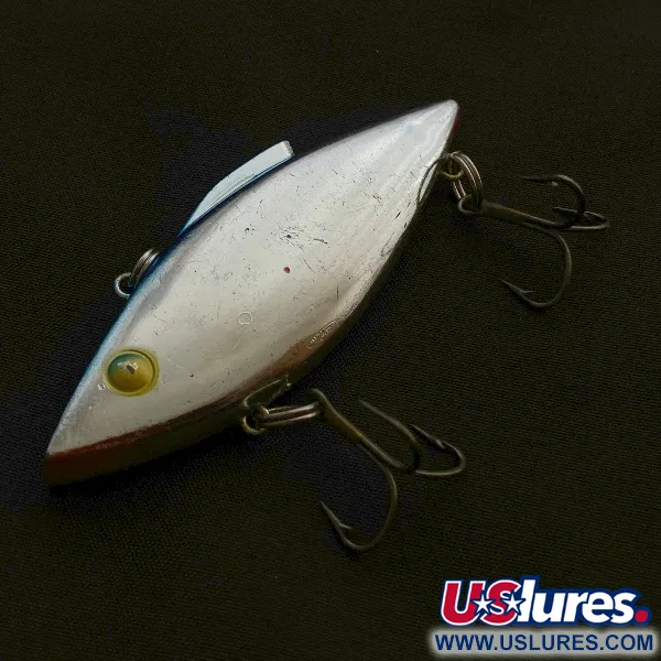 Bill Lewis Rat-L-Trap, 1/2 oz (14 g) Níquel/Azul, Lipless Crankbait #23587