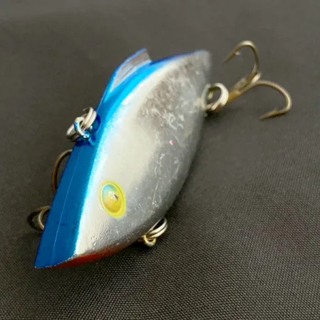 Bill Lewis Rat-L-Trap, 1/2 oz (14 g) Níquel/Azul, Lipless Crankbait #23587