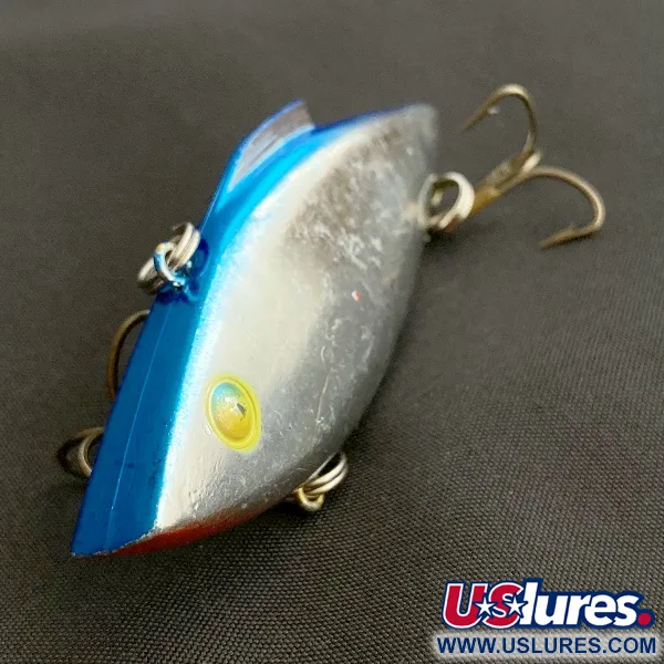 Bill Lewis Rat-L-Trap, 1/2 oz (14 g) Níquel/Azul, Lipless Crankbait #23587