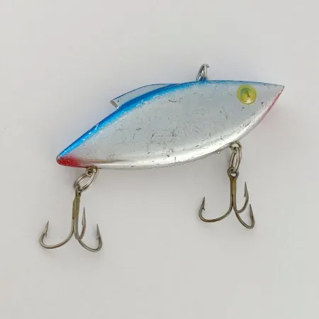 Bill Lewis Rat-L-Trap, 1/2 oz (14 g) Níquel/Azul, Lipless Crankbait #23587
