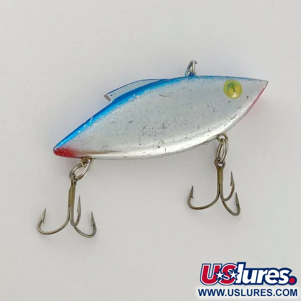Bill Lewis Rat-L-Trap, 1/2 oz (14 g) Níquel/Azul, Lipless Crankbait #23587