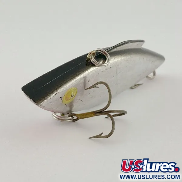 Bill Lewis Rat-L-Trap, 1/2 oz Lomo Negro Cromado, Señuelo Lipless #23588