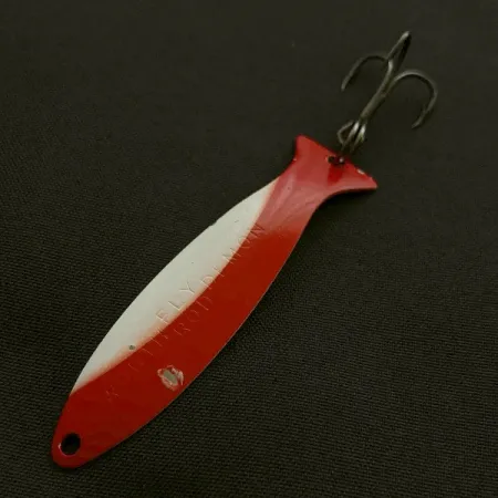 Worth Fly Rod Demon, 2.5g níquel/rojo/blanco, cucharilla #23595