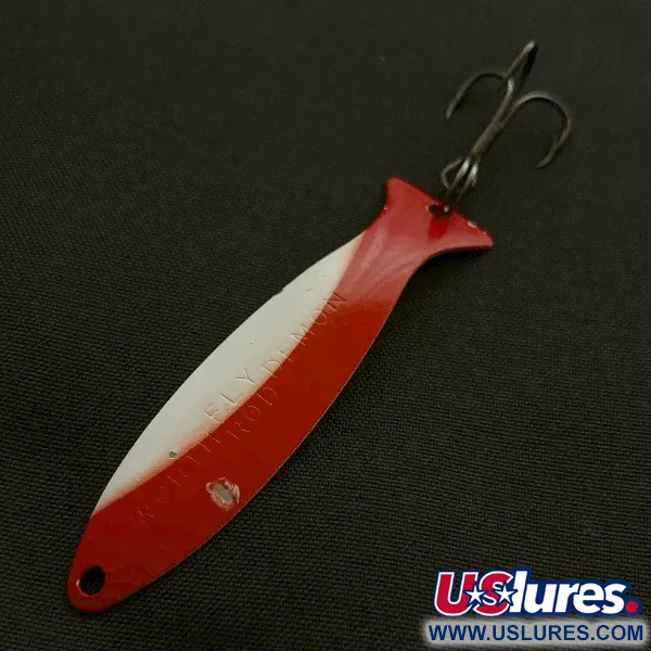 Worth Fly Rod Demon, 2.5g níquel/rojo/blanco, cucharilla #23595