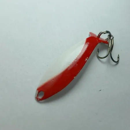 Worth Fly Rod Demon, 1,5g, rojo/blanco/níquel, Cucharilla #23596