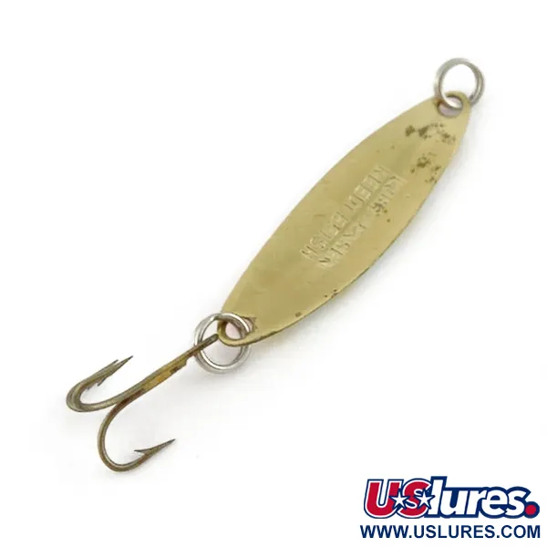 Luhr Jensen Needlefish 1, 1/16 oz dorado/rojo, Cucharilla de curricán #23597