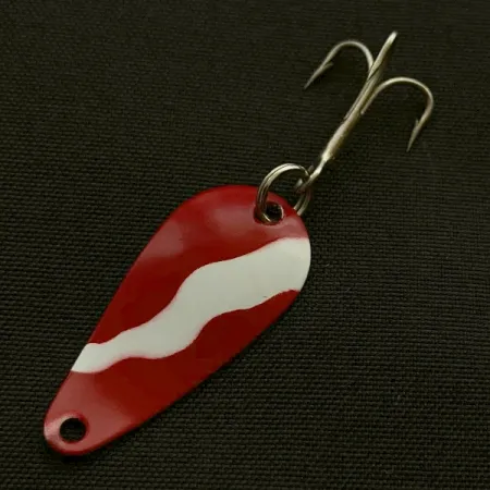 Weller Gypsy King Deluxe, 1.5g níquel/blanco/negro, cucharilla #23599