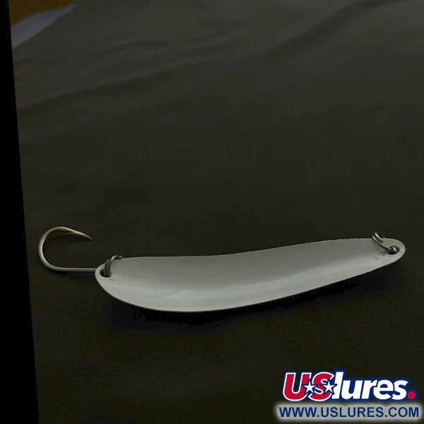 The Producers Hookster Totem #4, 8g (1/4oz), Blanco y Amarillo, Cucharilla Ondulante #23619