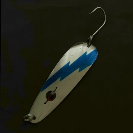 Red Eye Lures Evil Eye, 9g níquel/azul/ojo rojo, cucharilla #23628
