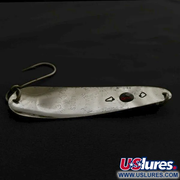 Red Eye Lures Evil Eye, 9g níquel/azul/ojo rojo, cucharilla #23628