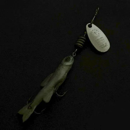 Mepps Comet Mino 1, plateado, 3/16oz, cucharilla giratoria #23634