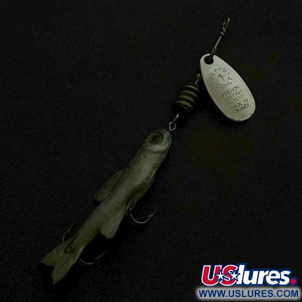 Mepps Comet Mino 1, plateado, 3/16oz, cucharilla giratoria #23634