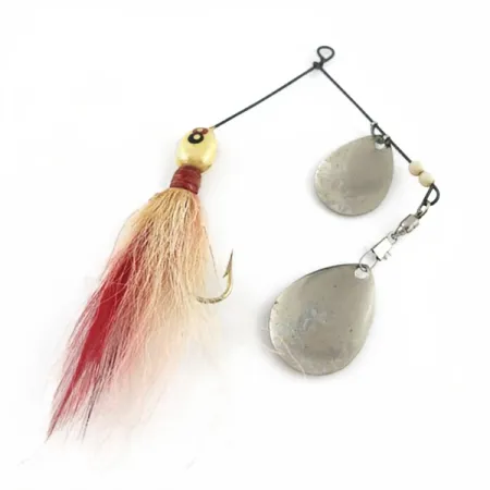 GRASSL’S DOUBLE OO, 1/2 oz, Plata, Spinnerbait #23653
