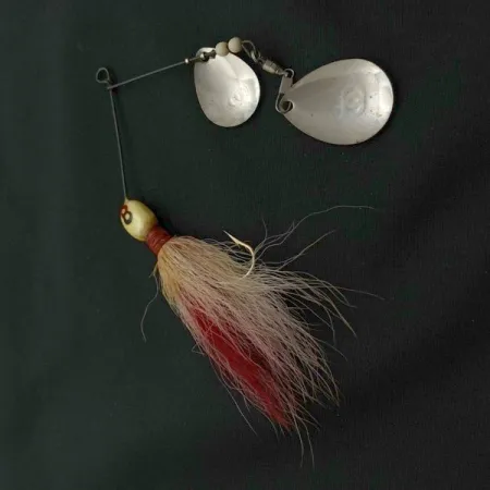 GRASSL’S DOUBLE OO, 1/2 oz, Plata, Spinnerbait #23653