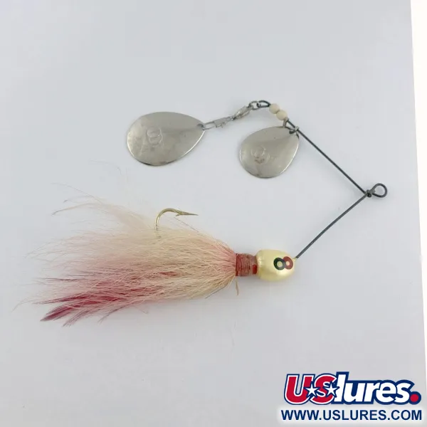 GRASSL’S DOUBLE OO, 1/2 oz, Plata, Spinnerbait #23653
