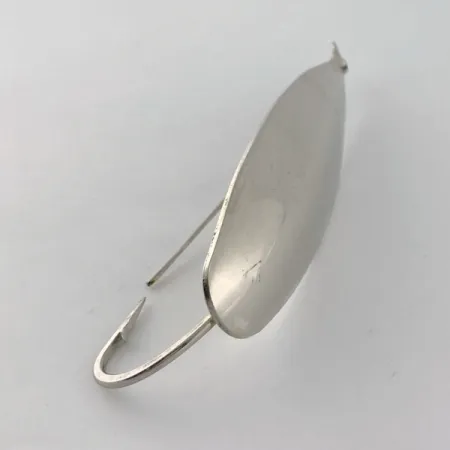 Luhr Jensen Silver Spoon, Níquel, 21g, Cucharilla antierba #23661