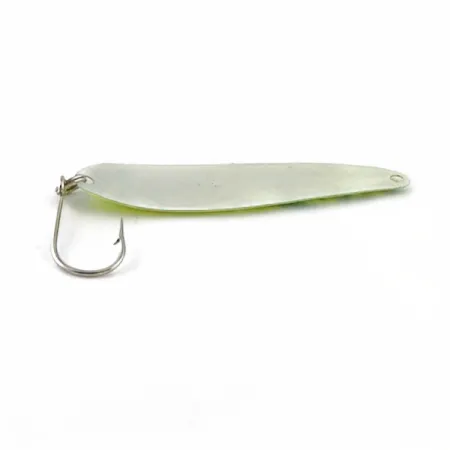 Northport Nailer Spoon, 8g verde/amarillo/níquel, Cucharilla #23668