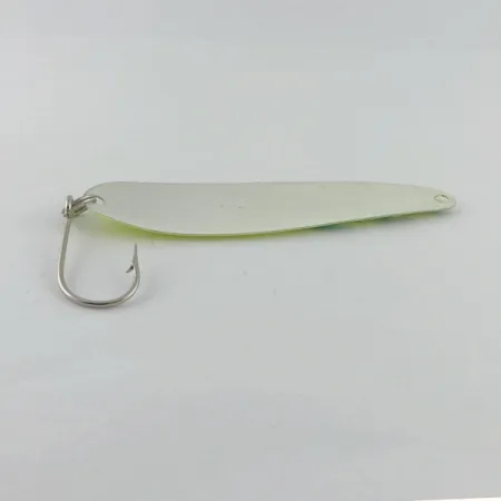 Northport Nailer Spoon, 8g verde/amarillo/níquel, Cucharilla #23668